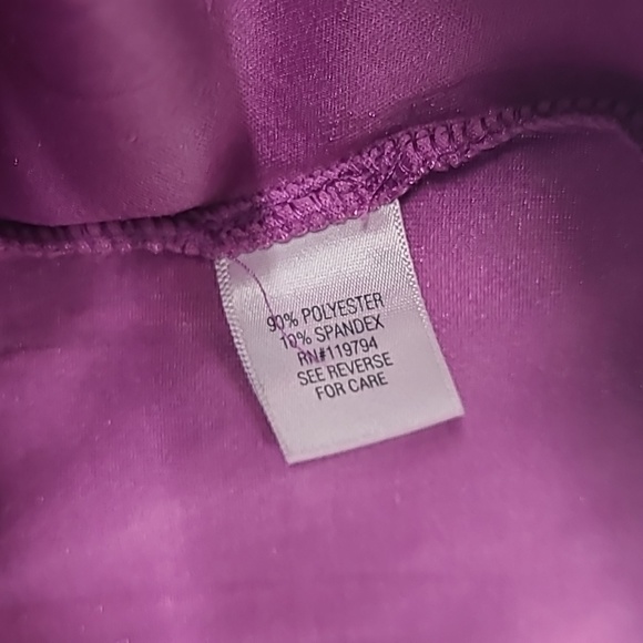 Gypsy purple velvet tunic top, stevie nicks style XL apt.9 - Picture 7 of 11